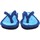 Zapatos Mujer Multideporte Berevere Ir por casa señora  v 9301 azul Azul