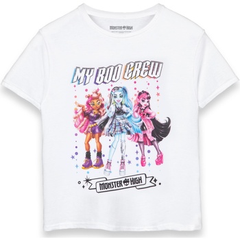 textil Niña Camisetas manga larga Monster High NS7703 Blanco
