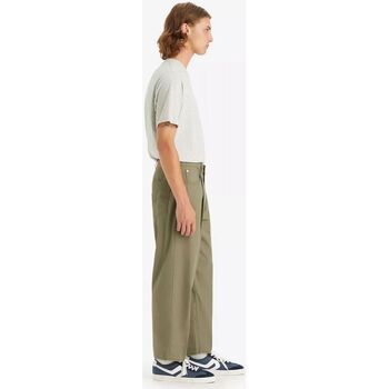 Levi's 39957 0009 - STAY LOOSE PLEATED CROP-SMOKEY OLIVE Verde