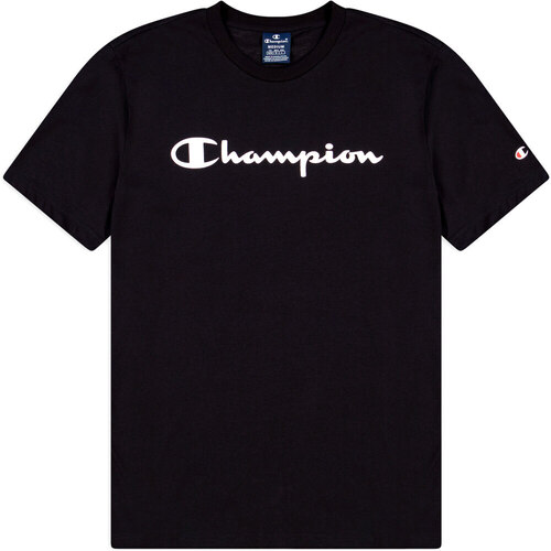 textil Hombre Camisetas manga corta Champion American Tape tee Negro