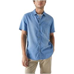 textil Hombre Camisas manga larga Salsa 21007781 852 Azul