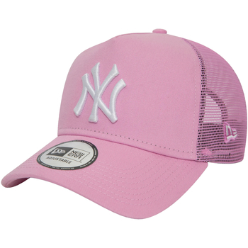 Accesorios textil Mujer Gorra New-Era League Essentials Trucker New York Yankees Cap Rosa