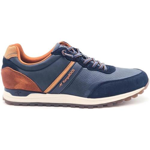 Zapatos Hombre Deportivas Moda Kangaroos 563 Azul
