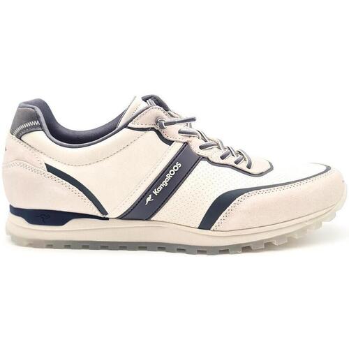 Zapatos Hombre Deportivas Moda Kangaroos 563 Blanco
