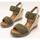 Zapatos Mujer Alpargatas Casteller 49-125-603 Curly Verde
