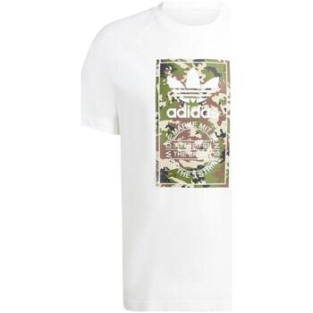 textil Hombre Camisetas manga corta adidas Originals IS0246 Blanco