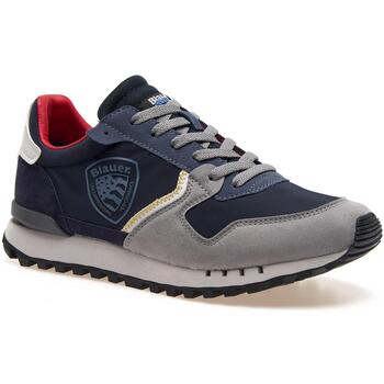 Zapatos Hombre Zapatillas bajas Blauer BLUPE24-DIXON02-NAVY Azul