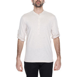 textil Hombre Camisetas manga larga Antony Morato MMKL00333-FA100139 Beige