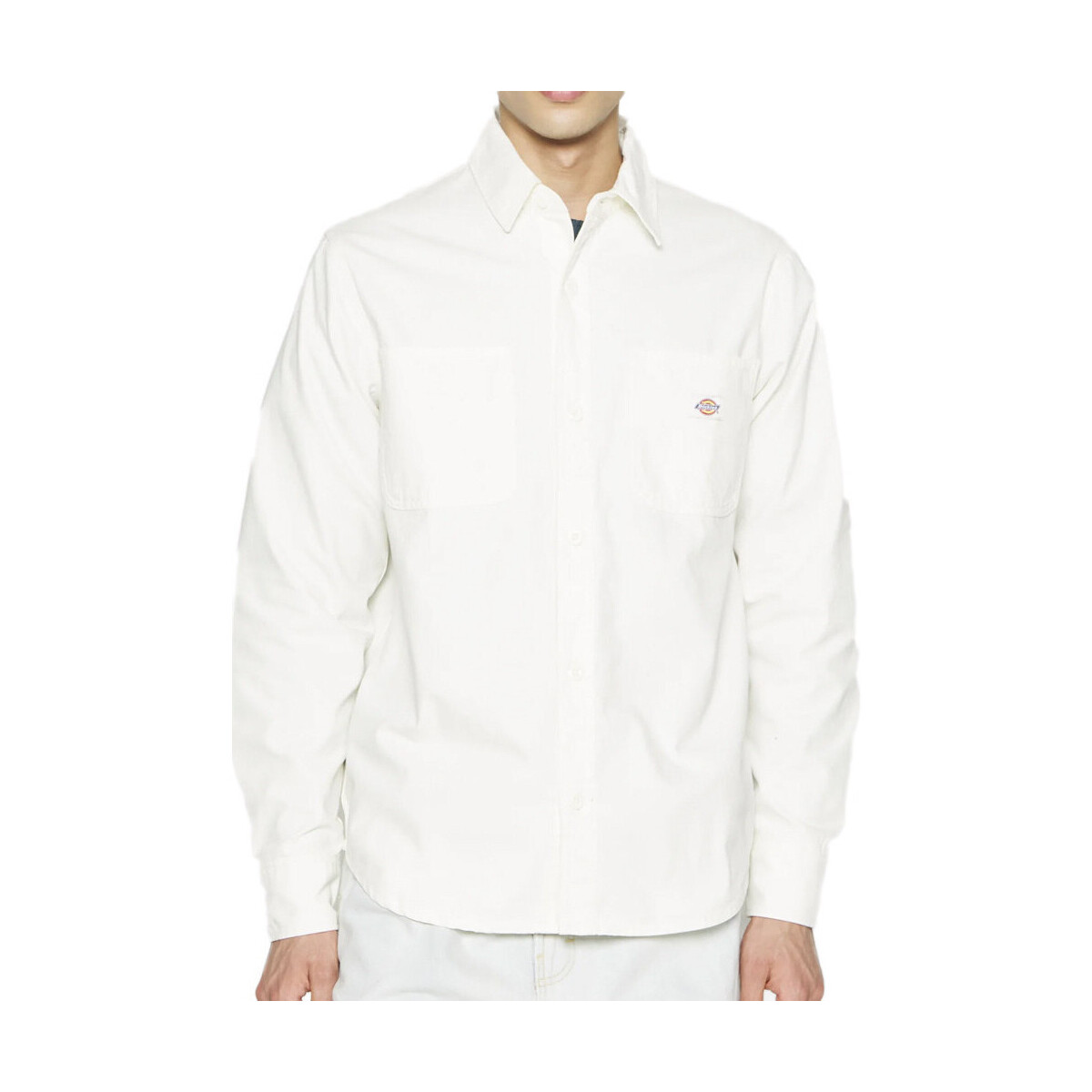 textil Hombre Camisas manga larga Dickies  Blanco