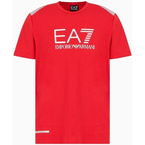 textil Hombre Tops y Camisetas Emporio Armani EA7 3DPT29PJULZ Rojo