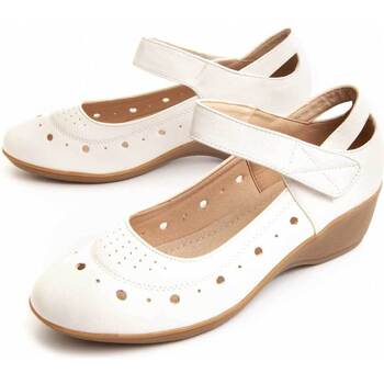Zapatos Mujer Mocasín Leindia 87307 Blanco