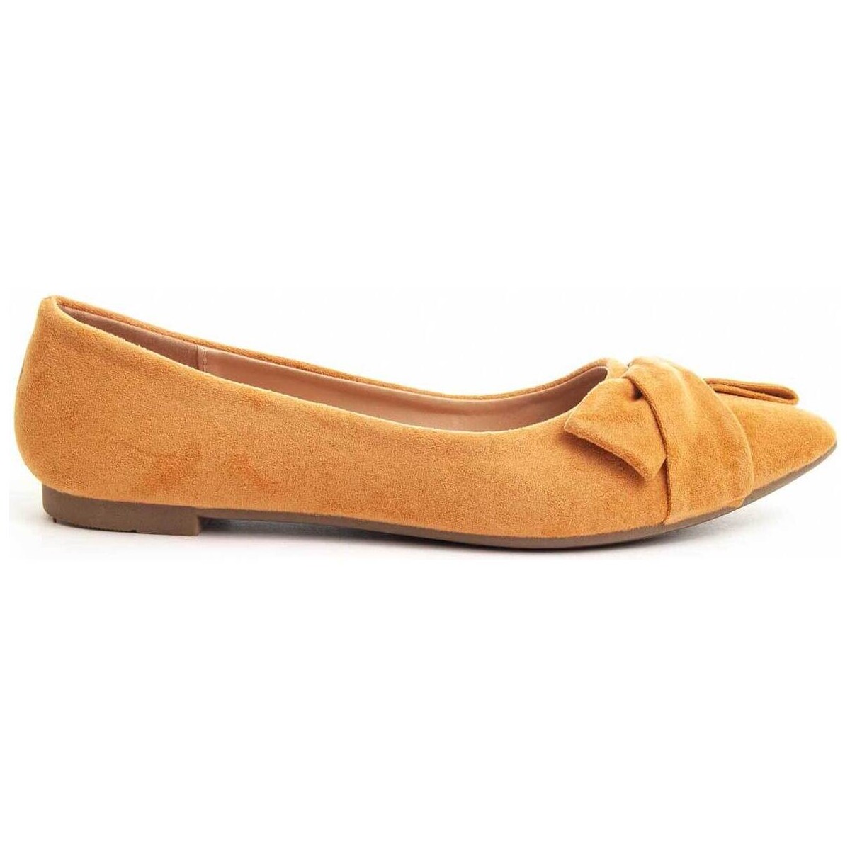 Zapatos Mujer Bailarinas-manoletinas Leindia 87352 Beige