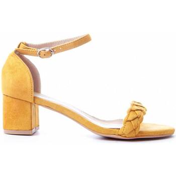 Zapatos Mujer Sandalias Leindia 87358 Amarillo