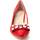 Zapatos Mujer Zapatos de tacón Leindia 87365 Rojo