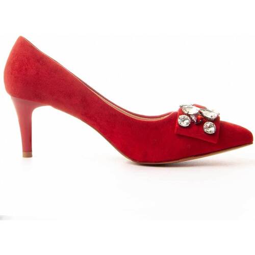 Zapatos Mujer Zapatos de tacón Leindia 87365 Rojo
