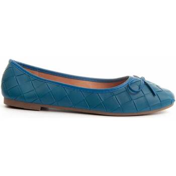 Zapatos Mujer Bailarinas-manoletinas Leindia 87372 Azul