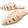 Zapatos Mujer Bailarinas-manoletinas Leindia 88190 Beige