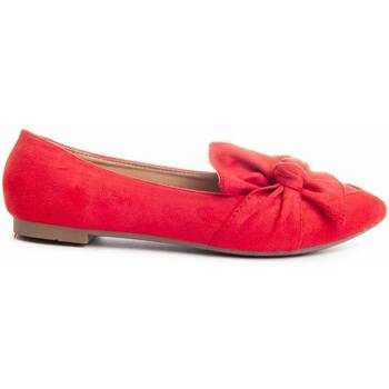 Zapatos Mujer Bailarinas-manoletinas Leindia 88192 Rojo
