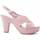 Zapatos Mujer Sandalias Leindia 88197 Rosa