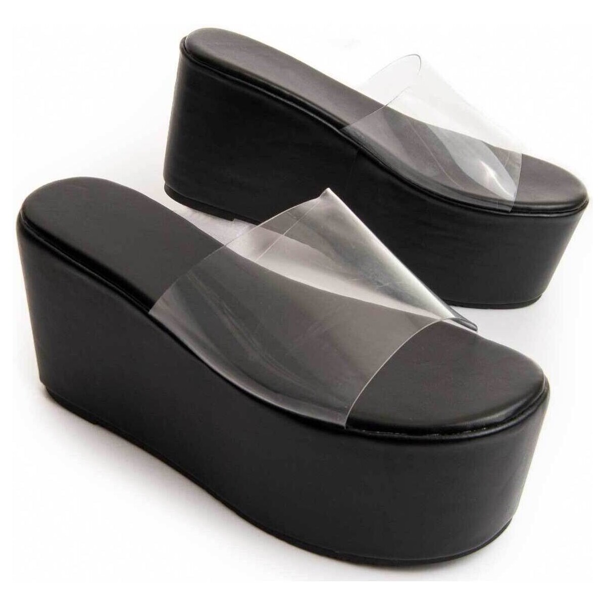 Zapatos Mujer Sandalias Leindia 88228 Negro