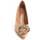 Zapatos Mujer Zapatos de tacón Leindia 88231 Beige