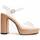 Zapatos Mujer Sandalias Leindia 88556 Beige