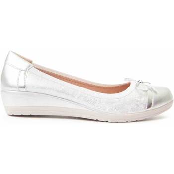 Zapatos Mujer Bailarinas-manoletinas Leindia 89065 Plata