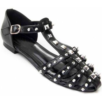 Zapatos Mujer Sandalias Leindia 89076 Negro