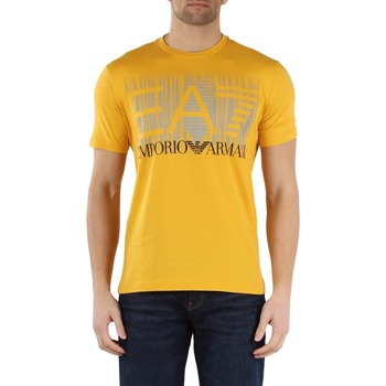 textil Hombre Tops y Camisetas Emporio Armani EA7 3DPT44PJ02Z Amarillo