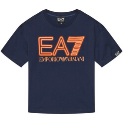 textil Niño Camisetas manga corta Emporio Armani EA7 3DBT57-BJ02Z Azul