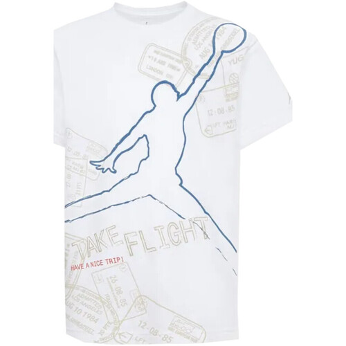 textil Niño Camisetas manga corta Nike 95D006 Blanco