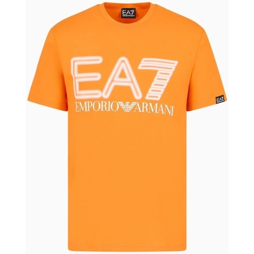 textil Hombre Tops y Camisetas Emporio Armani EA7 3DPT37PJMUZ Naranja