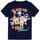 textil Niños Camisetas manga corta Spongebob Squarepants Krabby Christmas Azul