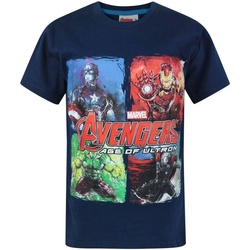 textil Niños Camisetas manga corta Avengers NS7687 Azul