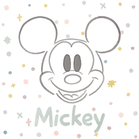 Casa Afiches / posters Mickey Mouse And Friends 40 cm x 40 cm PM7182 Blanco