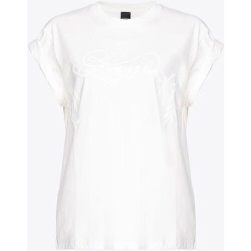 textil Mujer Tops y Camisetas Pinko TELESTO 103138 A1XD-Z05 Blanco