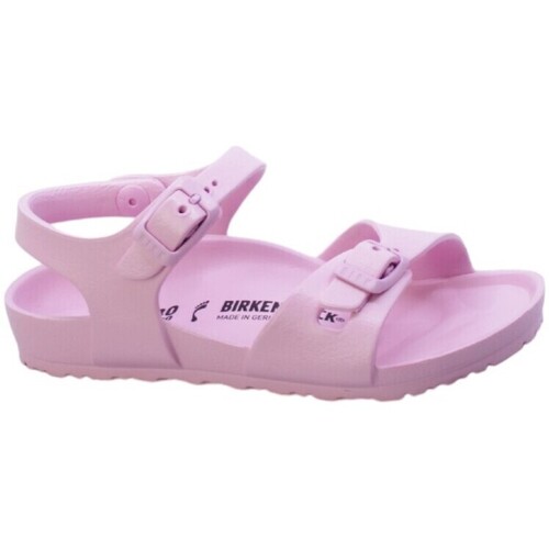 Zapatos Niña Sandalias Birkenstock Sandalo Bambina Rosa/Fondant Pink Rio kids eva Rosa