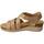Zapatos Mujer Sandalias Clarks 26177034 Oro