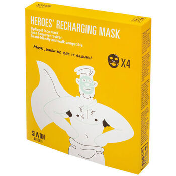 Belleza Antiedad & antiarrugas Siwon Heroes' Recharging Mask Hydrogel Face Mask 4 X 30 Gr 