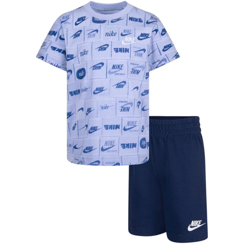 textil Niño Conjuntos chándal Nike 86L773 Marino