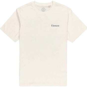 textil Hombre Tops y Camisetas Element Sbxe Butterflies Ss Blanco