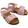 Zapatos Niños Sandalias Plakton Baby Sandals Pretty - Rosa Rosa