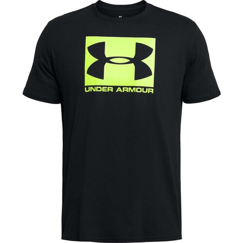 textil Hombre Tops y Camisetas Under Armour Ua Boxed Sportstyle Ss Negro