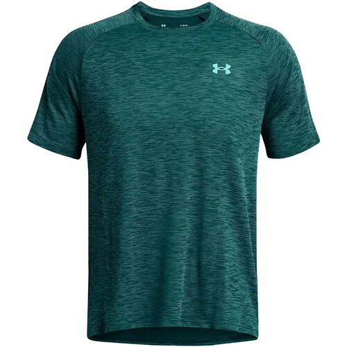 textil Hombre Tops y Camisetas Under Armour Ua Tech Textured Ss Verde