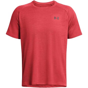 textil Hombre Tops y Camisetas Under Armour Ua Tech Textured Ss Rojo