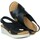 Zapatos Mujer Sandalias Aplauso SANDALIAS DE PIEL CON PLANTA DE GEL NEGRO  2451 Negro