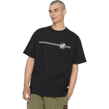 textil Hombre Camisetas manga corta Santa Cruz  Negro