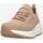 Zapatos Mujer Slip on Skechers 117027-TAN Marrón