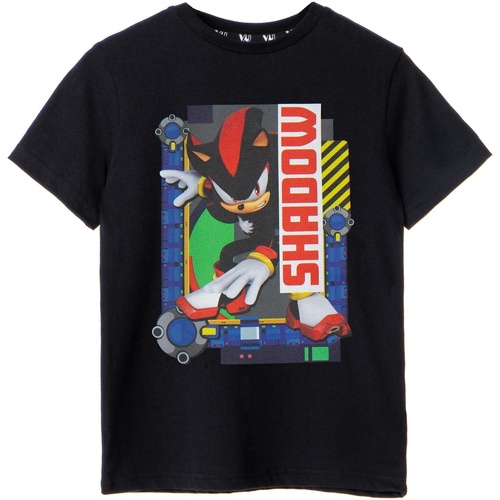 textil Niño Camisetas manga corta Sonic The Hedgehog NS7768 Negro