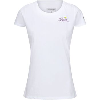 textil Mujer Camisetas manga larga Regatta Breezed IV Blanco